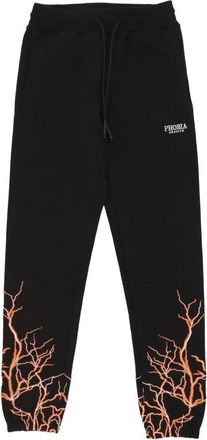 Phobia Archive Lightning Pants - Heren - Sweatpants - Zwart - S - Katoen - Broeken