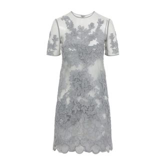 Ermanno Scervino Kleedjes, Dames, Grijs, S, Korte Jurk