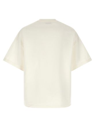Jil Sander Logo-Print Cotton T-Shirt - Cream
