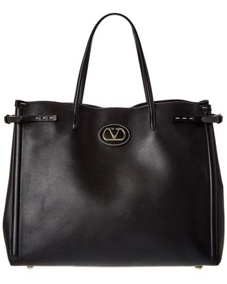 Valentino Antibes Large Leather Tote
