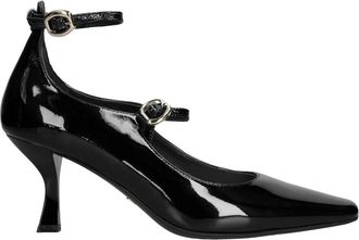 Marc Ellis Puntige Pumps - Dames - Pumps - Zwart - 39 EU - Leer - Schoenen