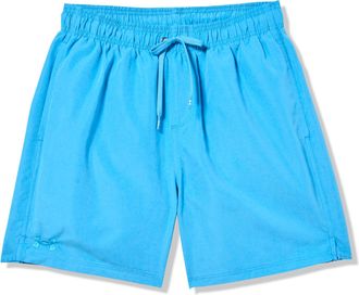 Under Armour Mens Swim Trunk Shorts, Lightweight & Water Repelling, Quick Dry Material, Washed Ether Blue, Medium