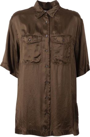Aspesi Mujer, Blusas y Camisas, Marr&oacute;n, Talla: S
