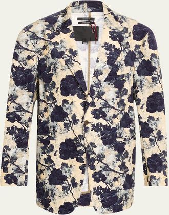 R13 Oversized Floral Jacket