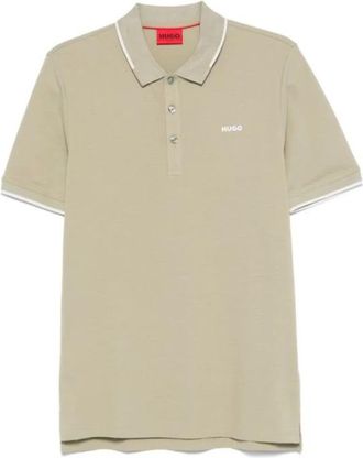 HUGO BOSS Heren, Tops, Beige, Maat: XL Katoen