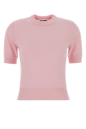 Jil Sander Pink Wool Sweater