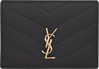 Saint Laurent Origami Monogram Wallet