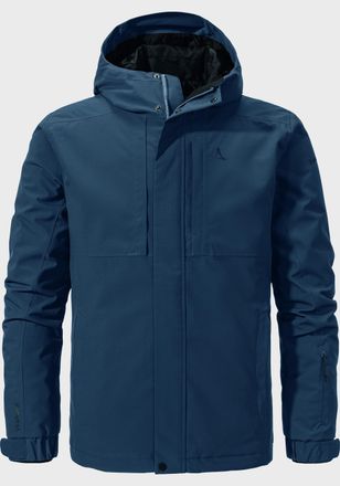 Sch&ouml;ffel Outdoorjacke SCH&Ouml;FFEL Ins Jacket Antwerpen M, Herren, Gr. 58, blau (8820, blau), Oberstoff : 100% Polyester (Membran: Polyurethan) Futter : 100% Polye