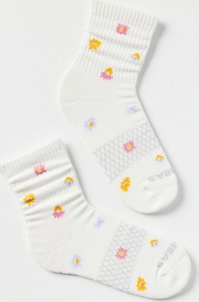 Bombas Floral Crew Socks