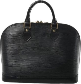 Louis Vuitton Pre-owned Handbags, female, Black, Size: ONE SIZE Pre-owned Alma PM