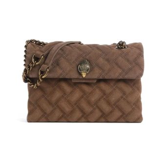 Kurt Geiger Bolso Kensington de piel - Bags - Mujer - Marr&oacute;n - ONE SIZE