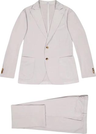 Boglioli Heren, Pakken, Beige, Maat: 2XL Katoen