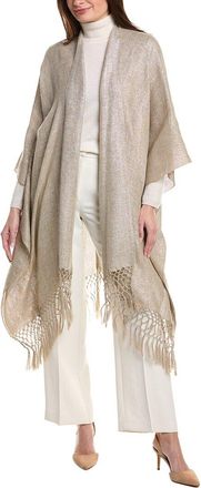 Brunello Cucinelli Linen-Blend Poncho