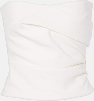 The Sei Pleated crepe top
