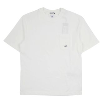 C.P. Company Hombre, Camisetas, Blanco, Talla: S