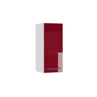 Vicco Armario Colgante Fame-line, Rojo Burdeos Alto Brillo, 30 Cm