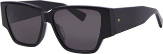 Bottega Veneta Ladies Black Square Sunglasses BV1285S 001
