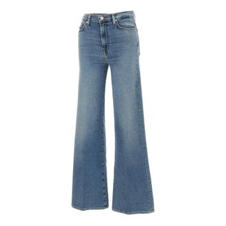 7 For All Mankind Jeans, Dames, Blauw, W29, Katoen, Modern Dojo Tailorless