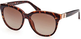 Guess GU7850 Polarized 52H Womens Sunglasses Tortoiseshell Size 56