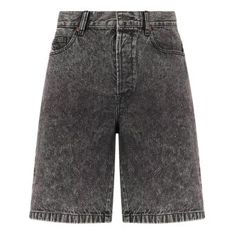 Diesel Denim Shorts, male, Gray, Size: W30 Dark Gray Denim Shorts