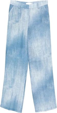 Ermanno Scervino Broeken, Dames, Veelkleurig, S, Denim, Denim Viscose Broek