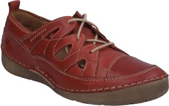 Josef Seibel Dames Lage schoen Fergey 36 in rood