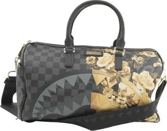 Sprayground Sprayground, Tassen, unisex, Veelkleurig, ONE Size, Leer, Gold Floral Remix Mini Duffle