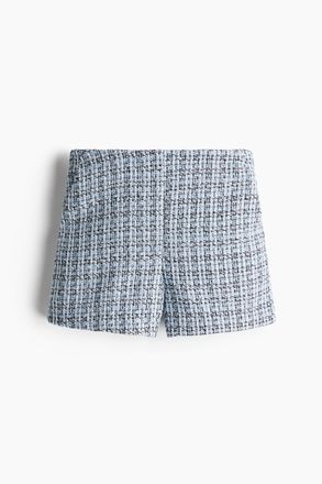 H&M Boucl&eacute;-Shorts - Blue