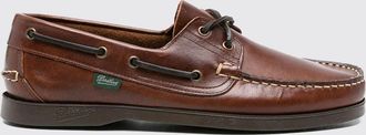 Paraboot Scarpe da barca in pelle di vitello liscia con suola in gomma