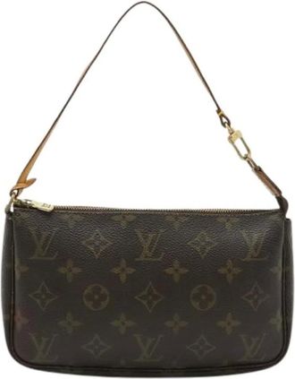 Louis Vuitton Pre-owned Mini Bags, female, Brown, Size: ONE SIZE Pre-owned Mini Pochette