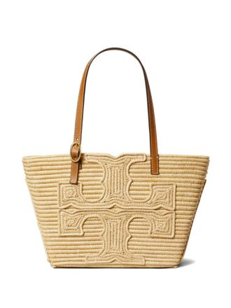 Tory Burch Natural Ella Small Tote