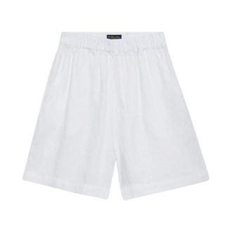Brooks Brothers Short Shorts - Dames - Korte Broeken - Wit - L - Korte Broeken