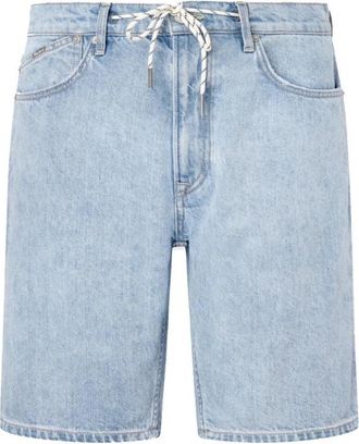 Pepe Jeans London Lange shorts - Heren - Denim shorts - Blauw - W31 - Denim - Korte Broeken