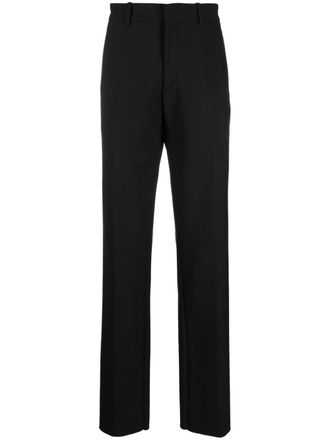 Off-white Straight pantalon - Zwart