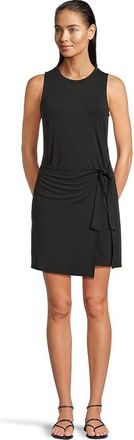 Beyond Yoga Meet Up Mini Dress Womens Dress Black : SM, Elastane/Tencel
