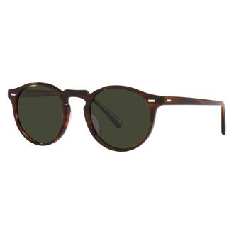 Oliver Peoples Sunglasses, unisex, Brown, Size: 50 MM Gregory Peck Sun