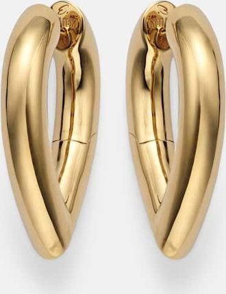 Engelbert Orecchini Drop Link Medium in oro 18kt