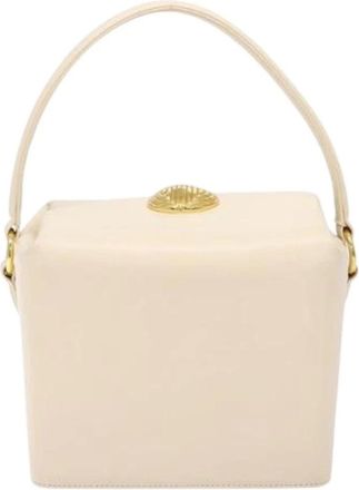 Givenchy Pre-owned Handbags, female, Beige, Size: ONE SIZE Pre-owned Leather Handbag