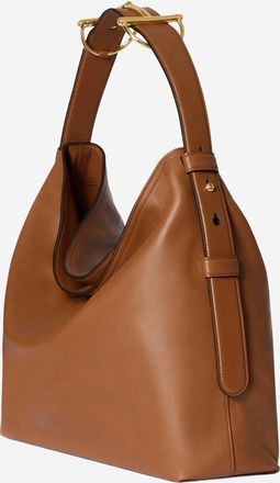Gucci Womens Beatrix Large Shopping Bag Brown Calfskin Shoulder