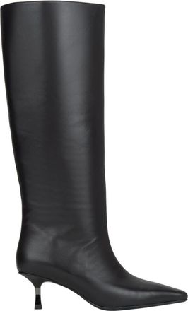 Estro & Luminara Kniehoge Laarzen - Dames - Laarzen met Hak - Bruin - 39 EU - Leer - Schoenen
