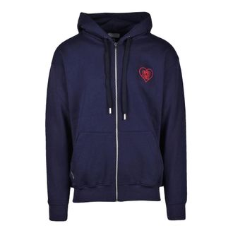 Family Fir$t Milano Family First, Heren, Sweatshirts & Hoodies, Blauw, Maat: M Katoen