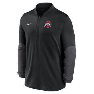 Nike Ohio State Nike Mens Dri-FIT College 1/2-Zip Top in Black | 03BA166NOH-UCQ