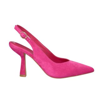 Alma En Pena Alma EN Pena, Schoenen, Dames, Roze, 42 EU, Leer, Leren hoge hak met gespsluiting