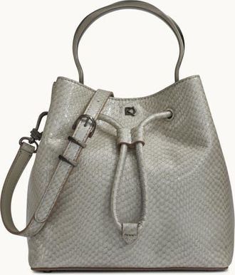 DKNY Lawrence Snake Bucket in Zinc at Nordstrom