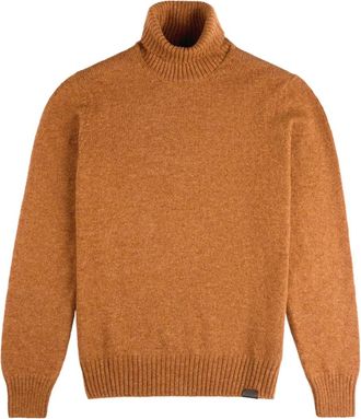 Fay Maglione a collo alto - Arancione