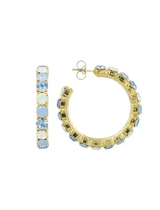 Lott. Gioielli CE SW Hoop M Gold - M. Sapphire Opal at Nordstrom