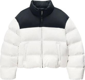 Alexander Wang Piumino crop - Bianco