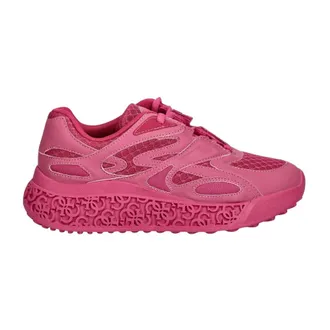 Guess Schoenen, Dames, Roze, 36 EU, Swania Sneakers