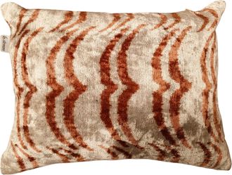 Les-Ottomans Silk Velvet Cushion (single Sided) V75240x50s