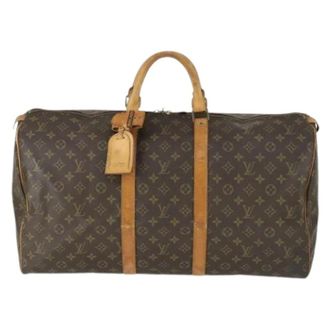 Louis Vuitton Pre-owned Weekend Bags, unisex, Brown, Size: ONE SIZE Pre-owned Keepall bag